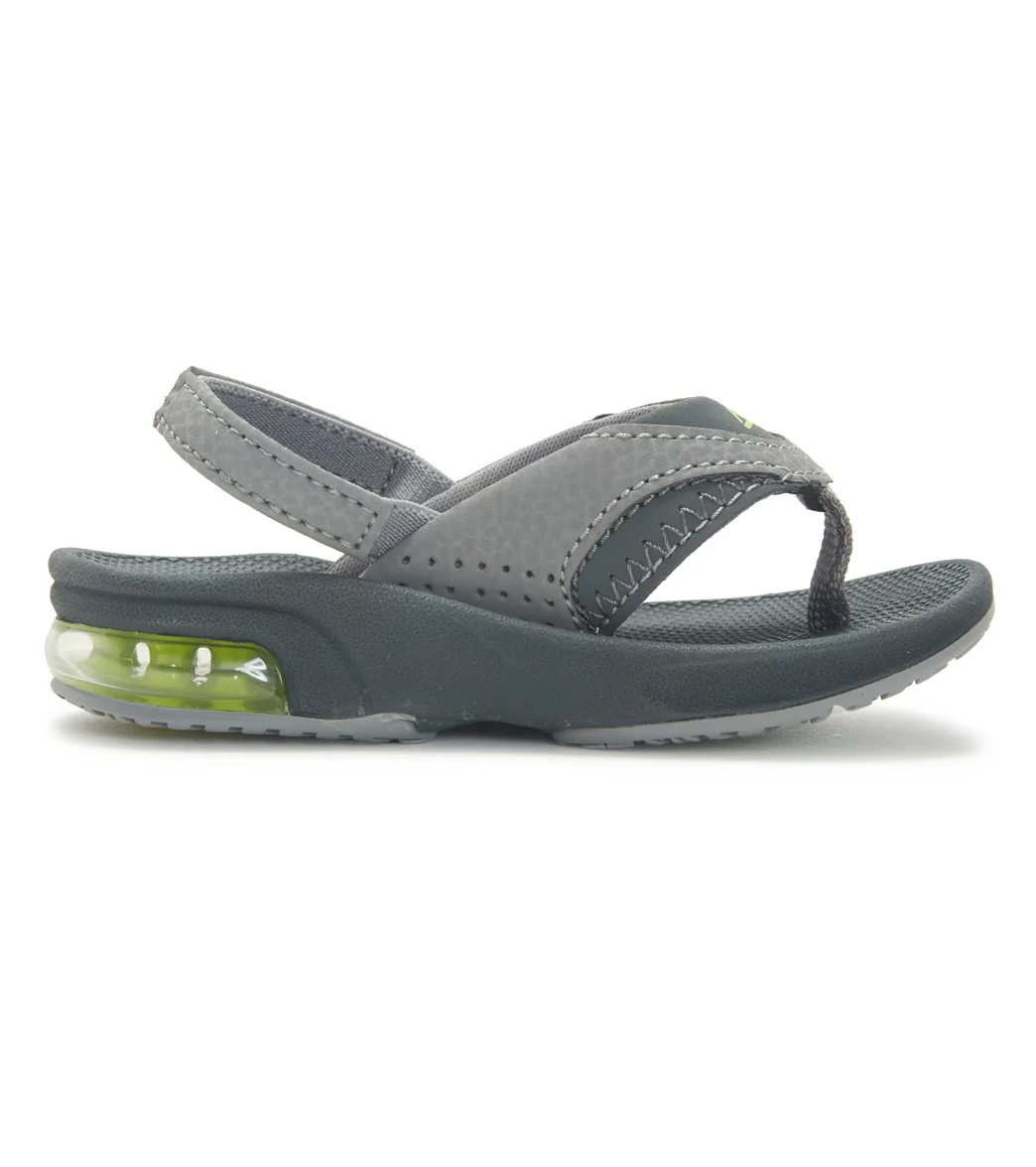 Reef Kids' Little Fanning Flip Flops (Baby, Toddler) - Image 3