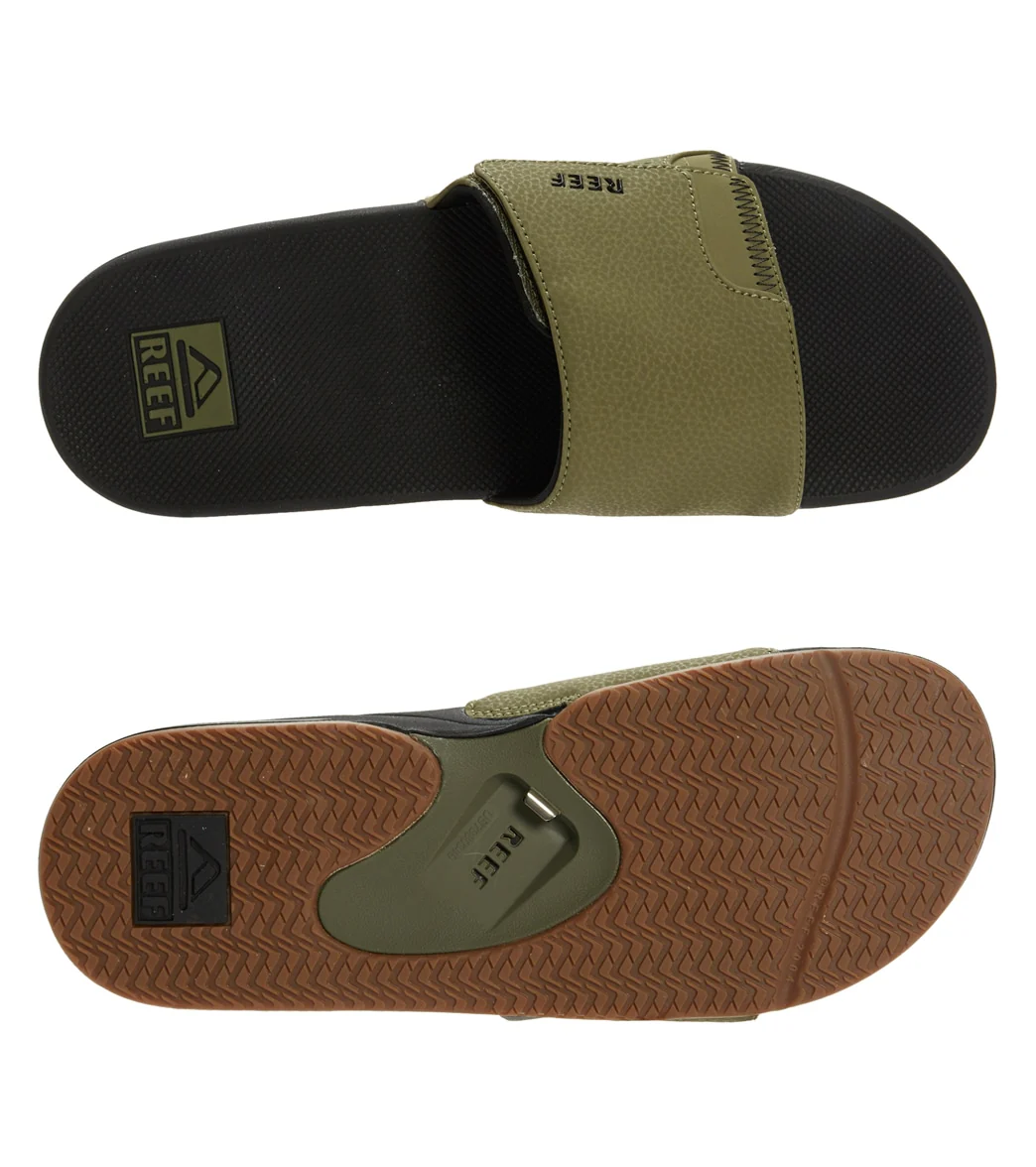 Reef Men's Fanning Slide Sandals - Image 11