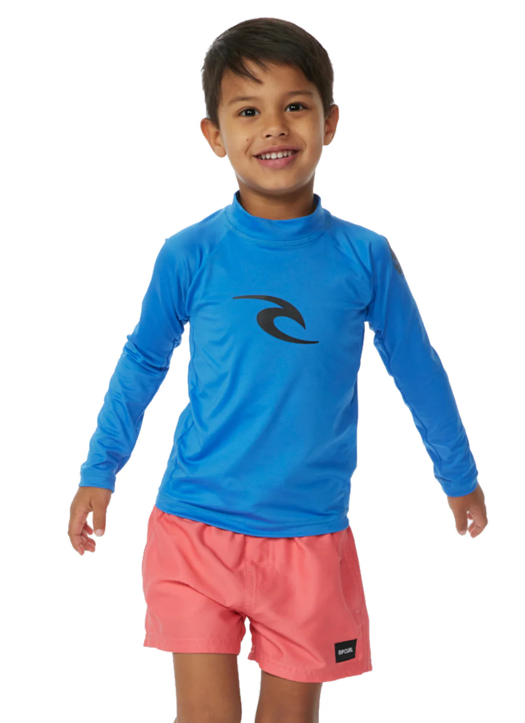 Rip Curl Boys' Brand Wave UPF 50+ Long Sleeve Rash Guard (Toddler, Little Kid) - Image 6