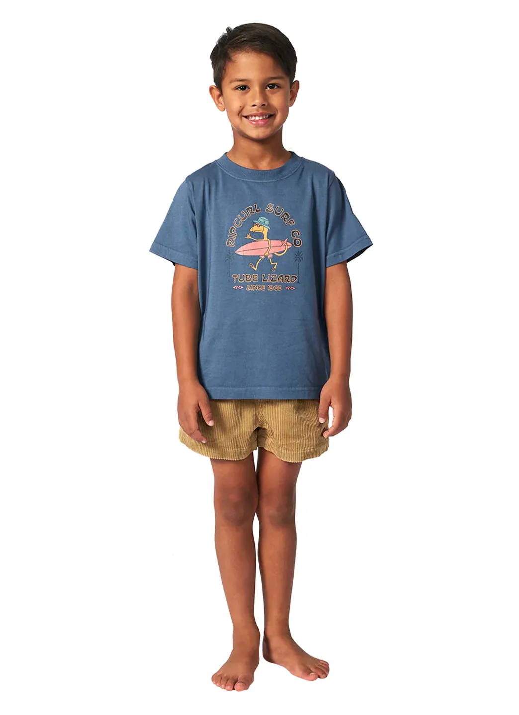 Rip Curl Boys' Grom Energy Lizard Short Sleeve Tee (Toddler, Little Kid) - Image 4