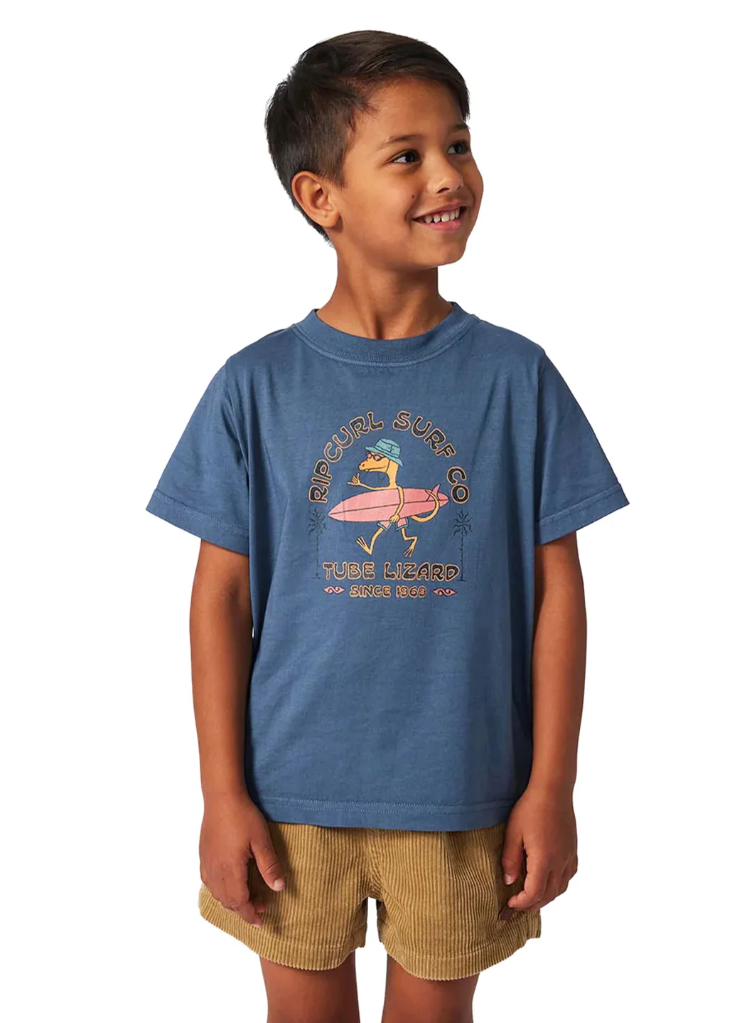 Rip Curl Boys' Grom Energy Lizard Short Sleeve Tee (Toddler, Little Kid) - Image 7