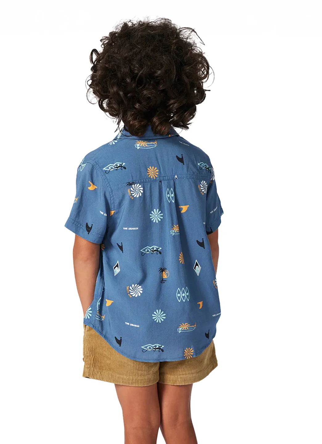 Rip Curl Boy's Grom Energy Short Sleeve Button Down Shirt (Toddler, Little Kid) - Image 5