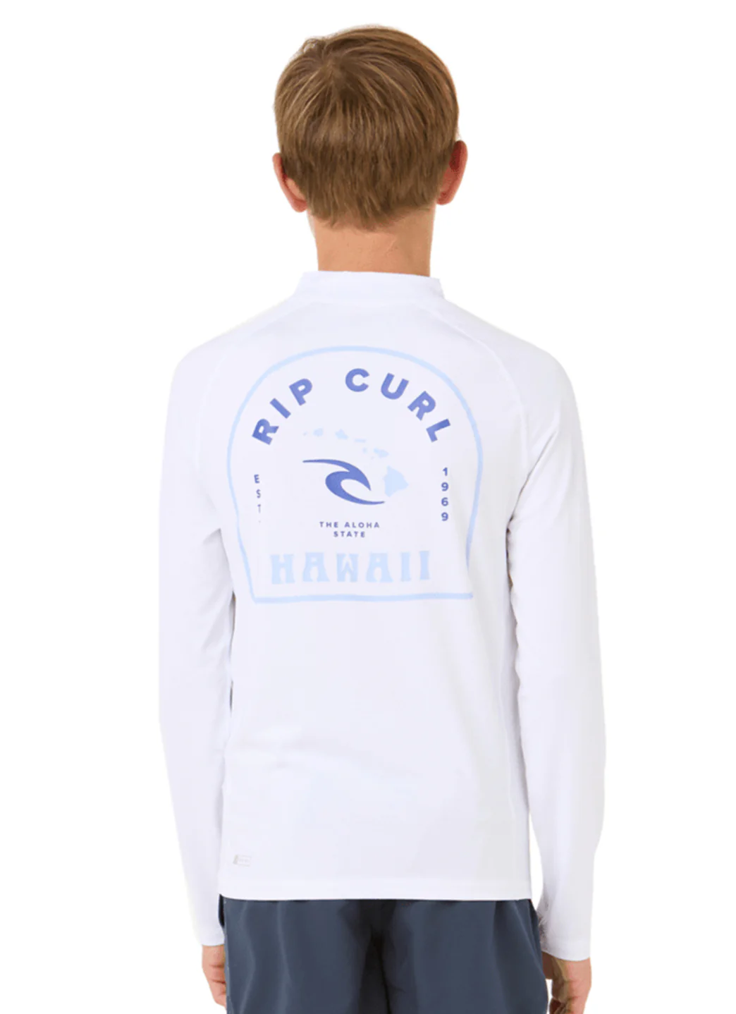 Rip Curl Boys' Island Vibe UPF 50+ Long Sleeve Rash Guard (Big Kid) - Image 5