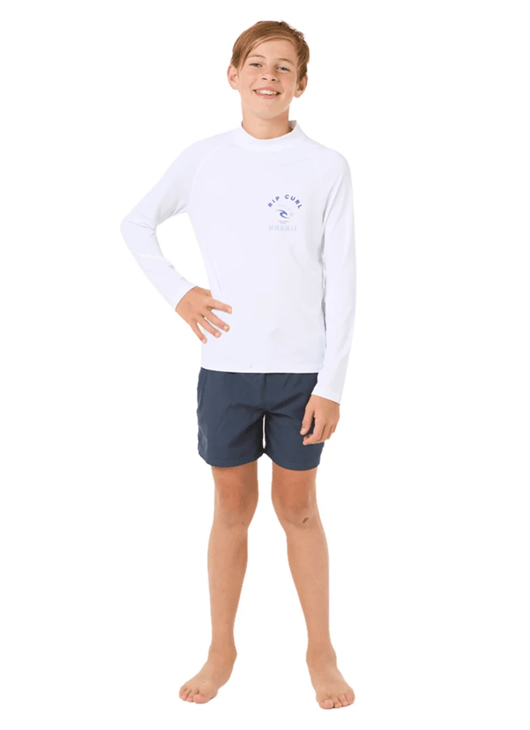 Rip Curl Boys' Island Vibe UPF 50+ Long Sleeve Rash Guard (Big Kid) - Image 6
