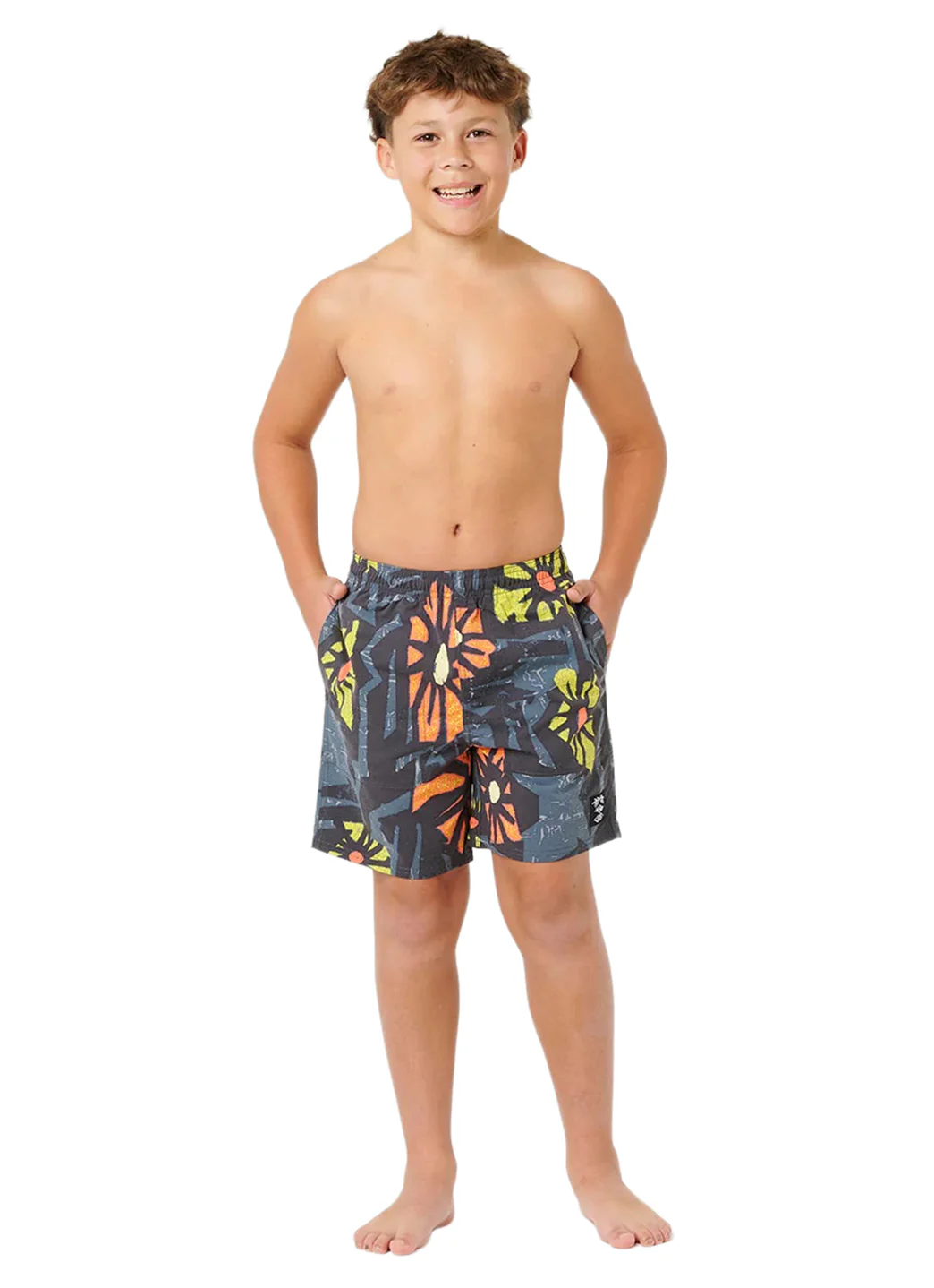 Rip Curl Boys' Mason Liquid Trips Volley Swim Trunk (Big Kid) - Image 6