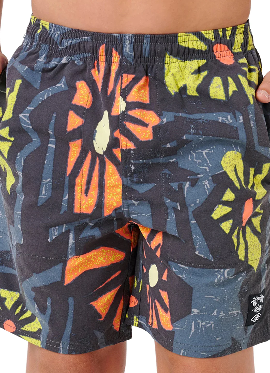 Rip Curl Boys' Mason Liquid Trips Volley Swim Trunk (Big Kid) - Image 7