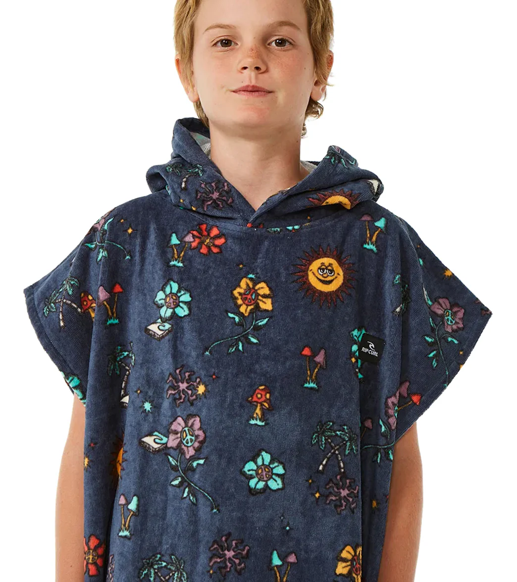 Rip Curl Boys' Printed Hooded Changing Poncho - Image 4