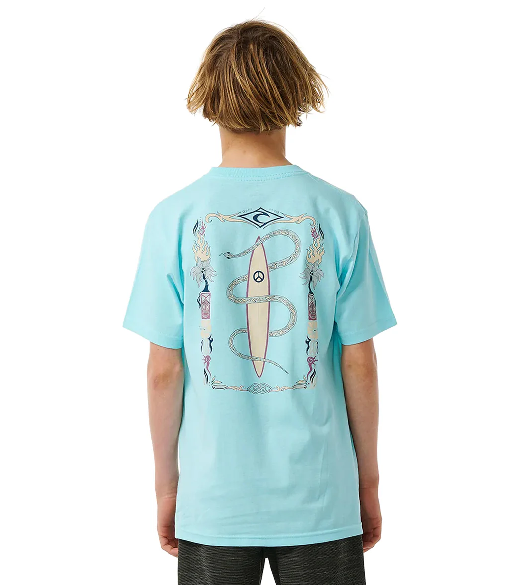 Rip Curl Boys' Sasha Short Sleeve Tee (Big Kid) - Image 3