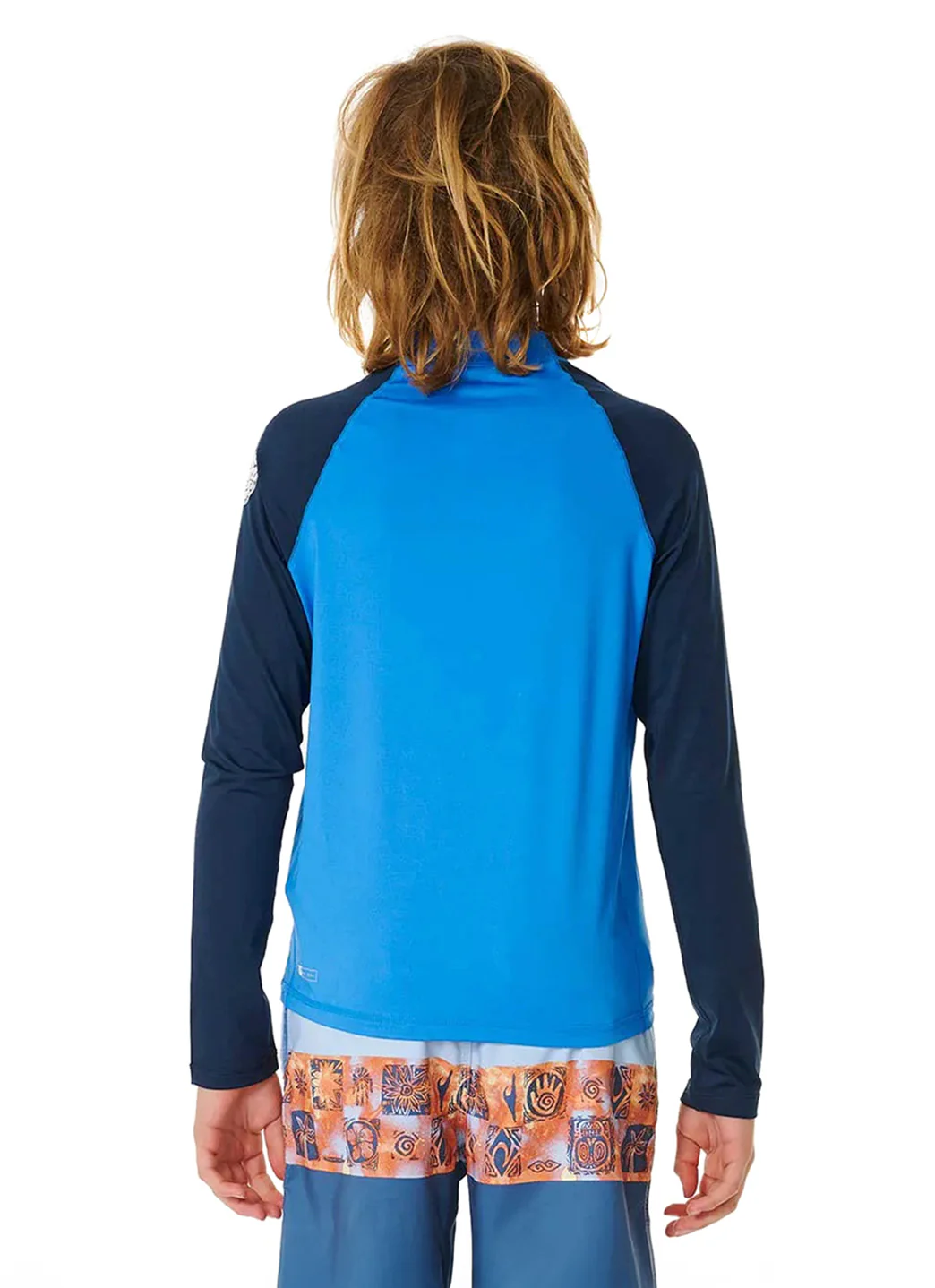 Rip Curl Boys' Shock UPF 50+ Long Sleeve Rashguard (Big Kid) - Image 3