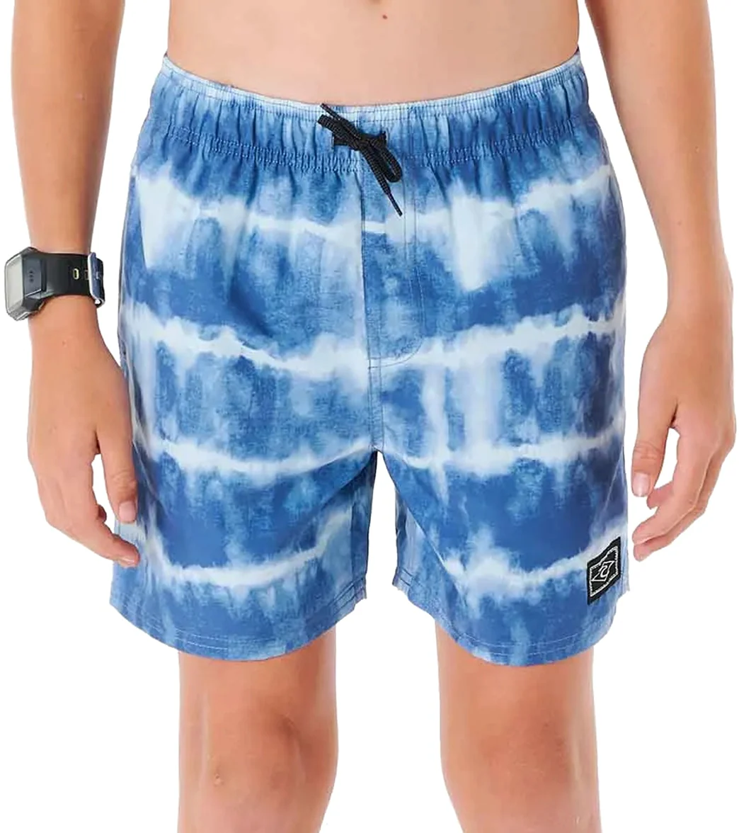 Rip Curl Boys' Tube Heads Dye Swim Trunks (Big Kid) - Image 7