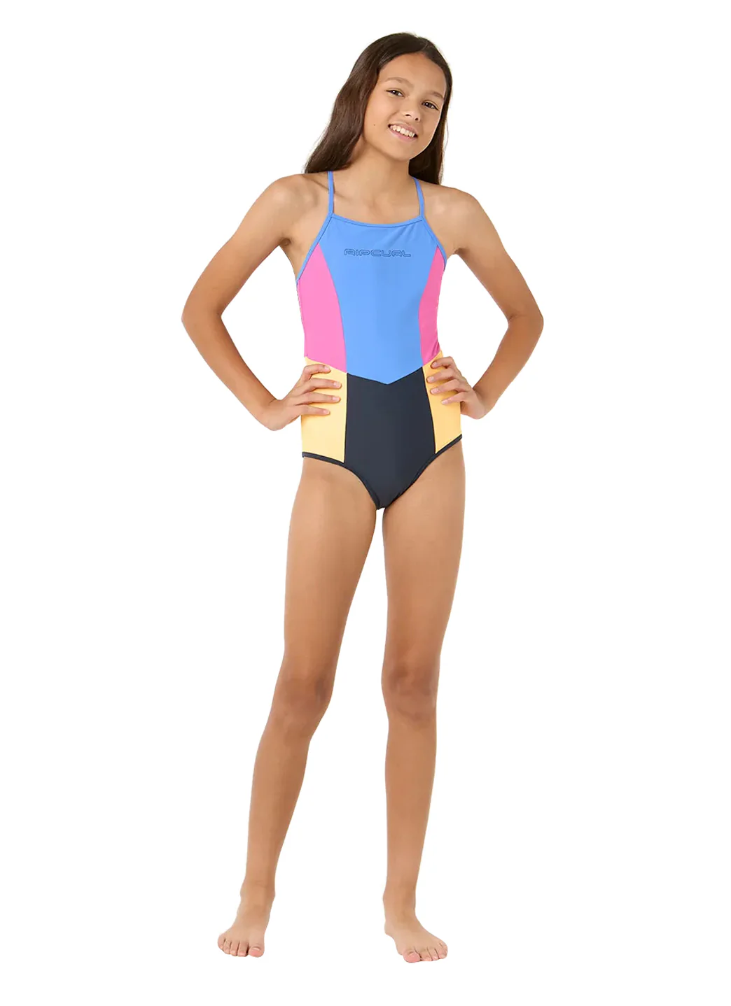 Rip Curl Girls' Block Party One Piece Swimsuit (Big Kid) - Image 6