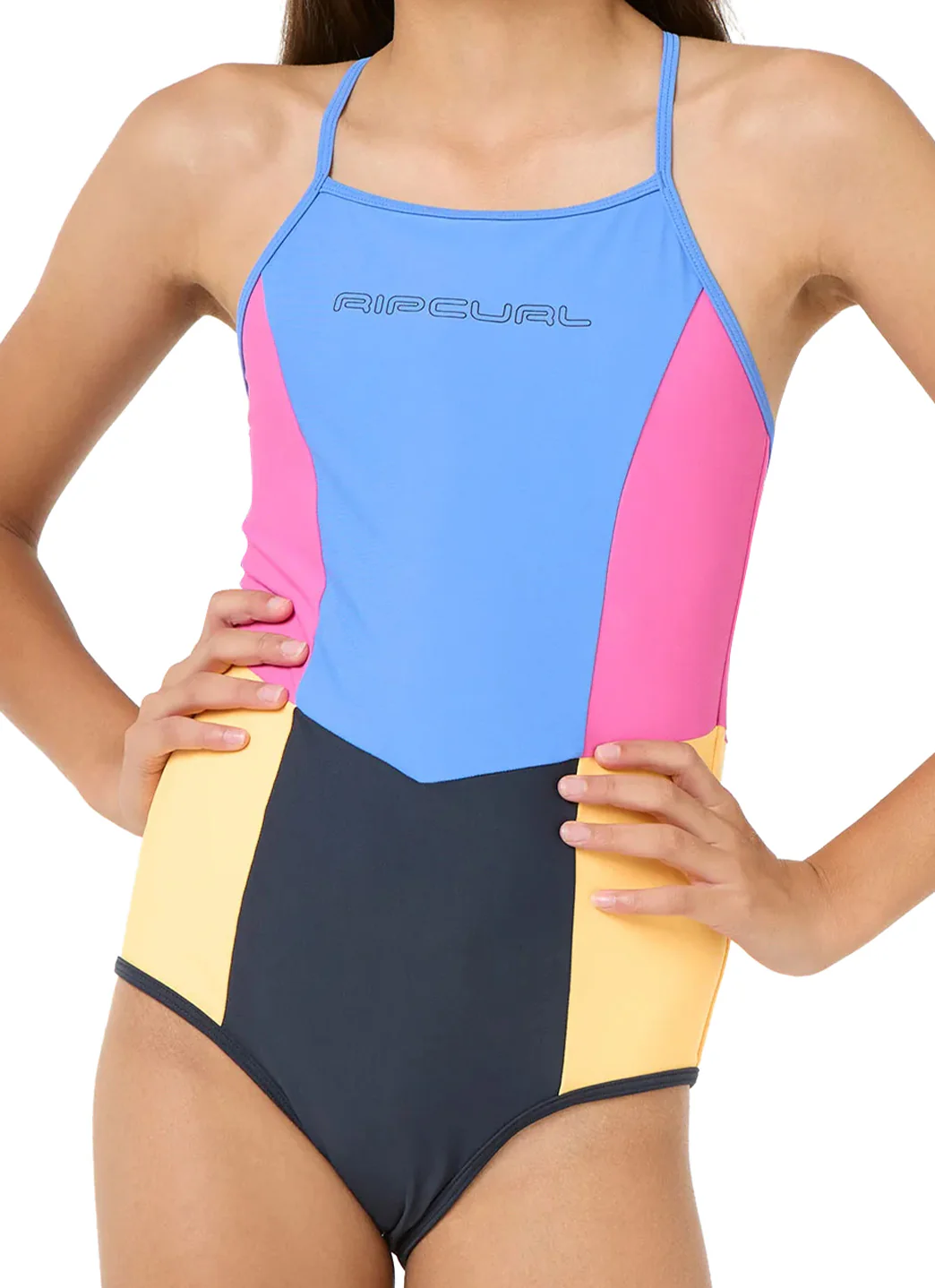 Rip Curl Girls' Block Party One Piece Swimsuit (Big Kid) - Image 7