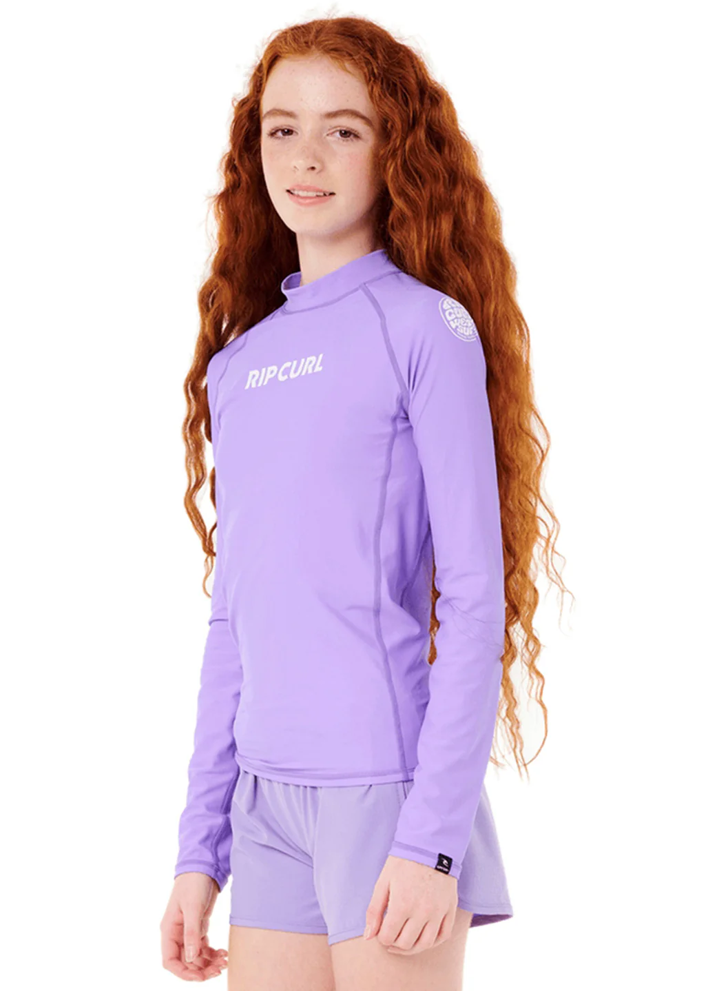 Rip Curl Girls' Classic Long Sleeve Surf Shirt (Big Kid) - Image 10