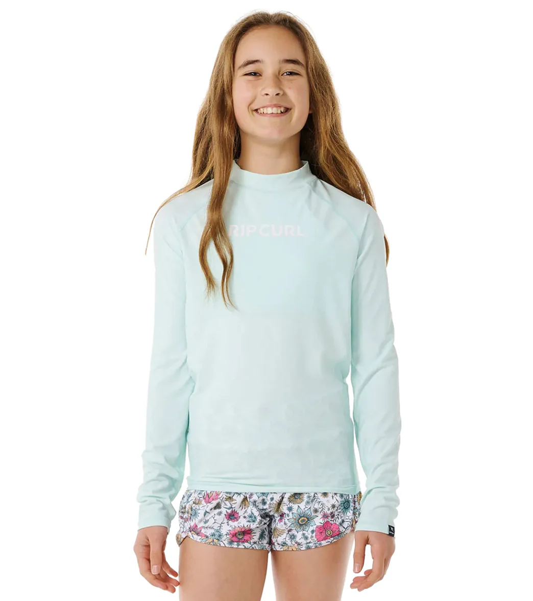Rip Curl Girls' Classic Long Sleeve Surf Shirt (Big Kid) - Image 16