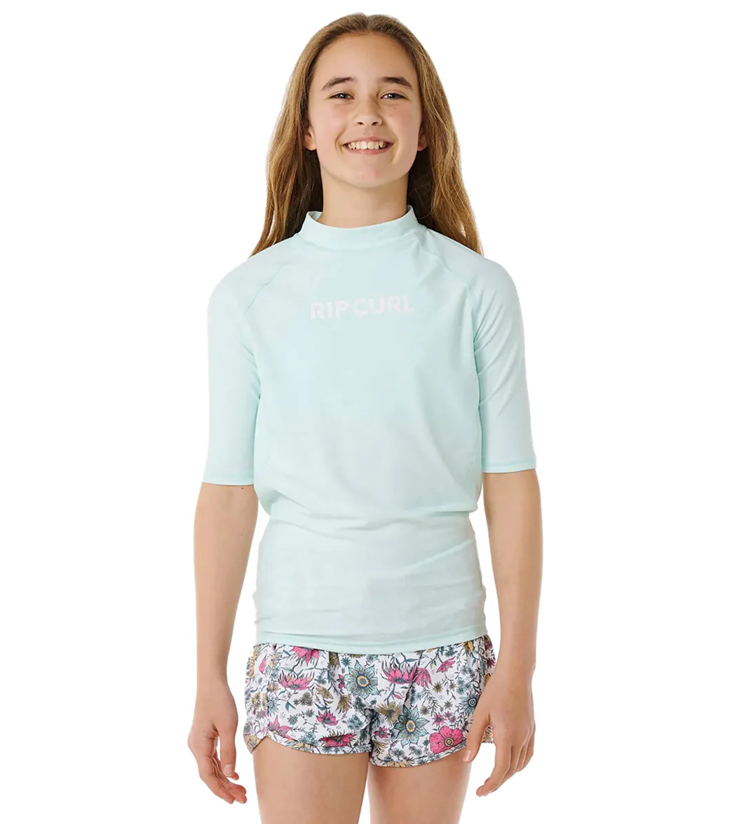 Rip Curl Girls' Classic Short Sleeve Surf Shirt (Big Kid) - Image 8