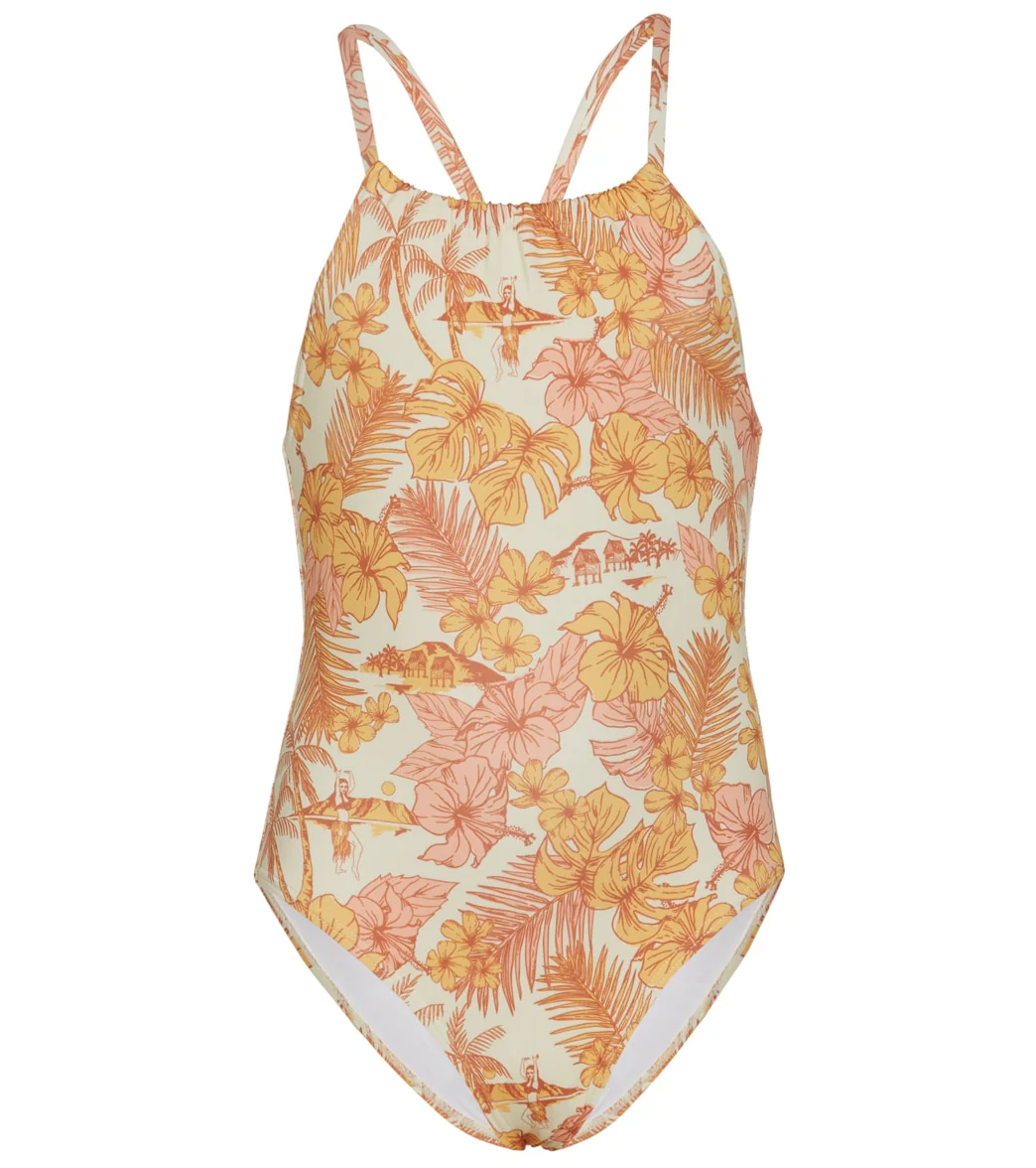 Rip Curl Girls' Cosmic Paradise One Piece Swimsuit (Big Kid)