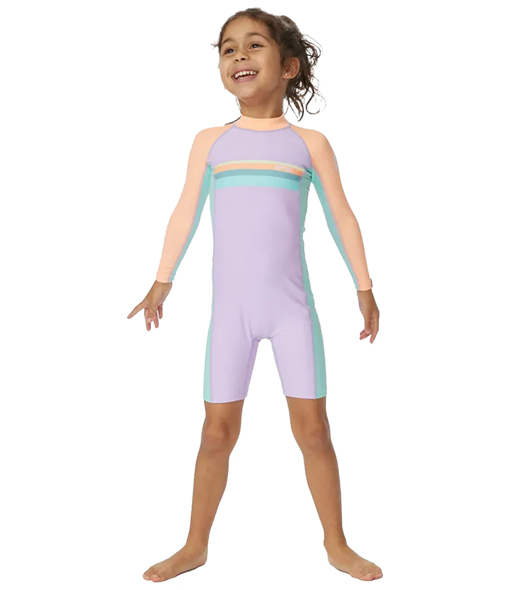 Rip Curl Girls' Crystal Cove UPF 50+ Long Sleeve Springsuit (Toddler, Little Kid) - Image 7
