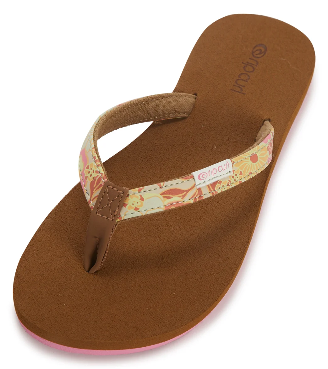 Rip Curl Girls' Freedom Mini Flip Flop (Little Kid) - Image 7