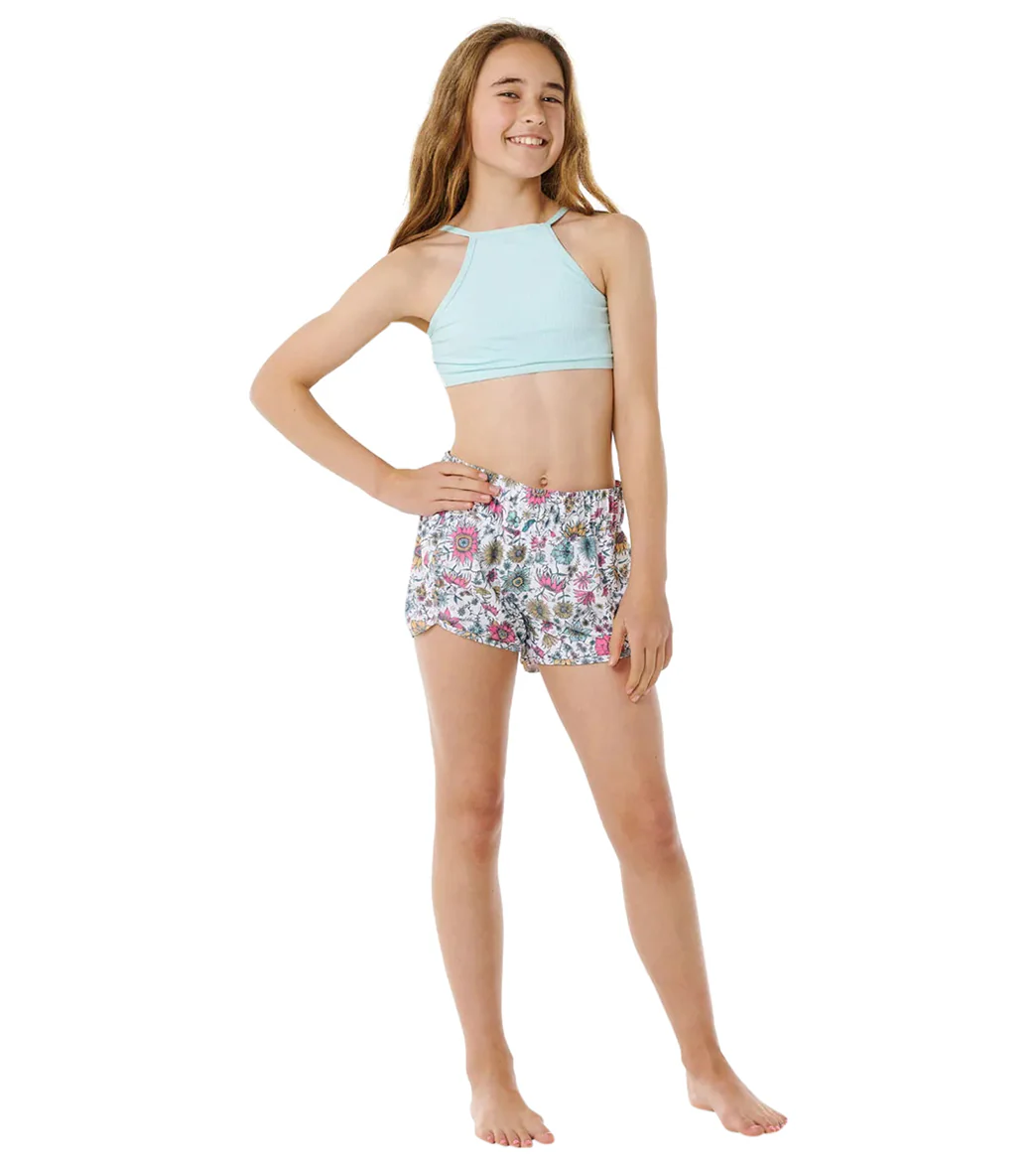 Rip Curl Girls' Hibiscus Heat Board Shorts (Big Kid) - Image 4