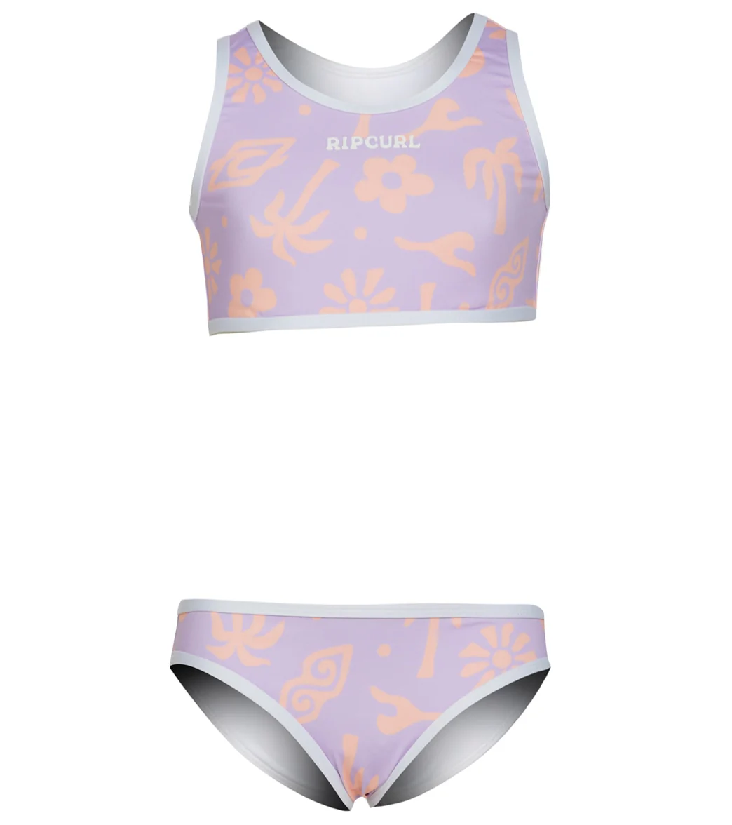 Rip Curl Girls' Low Tide Two Piece Bikini Set (Toddler, Little Kid) - Image 5