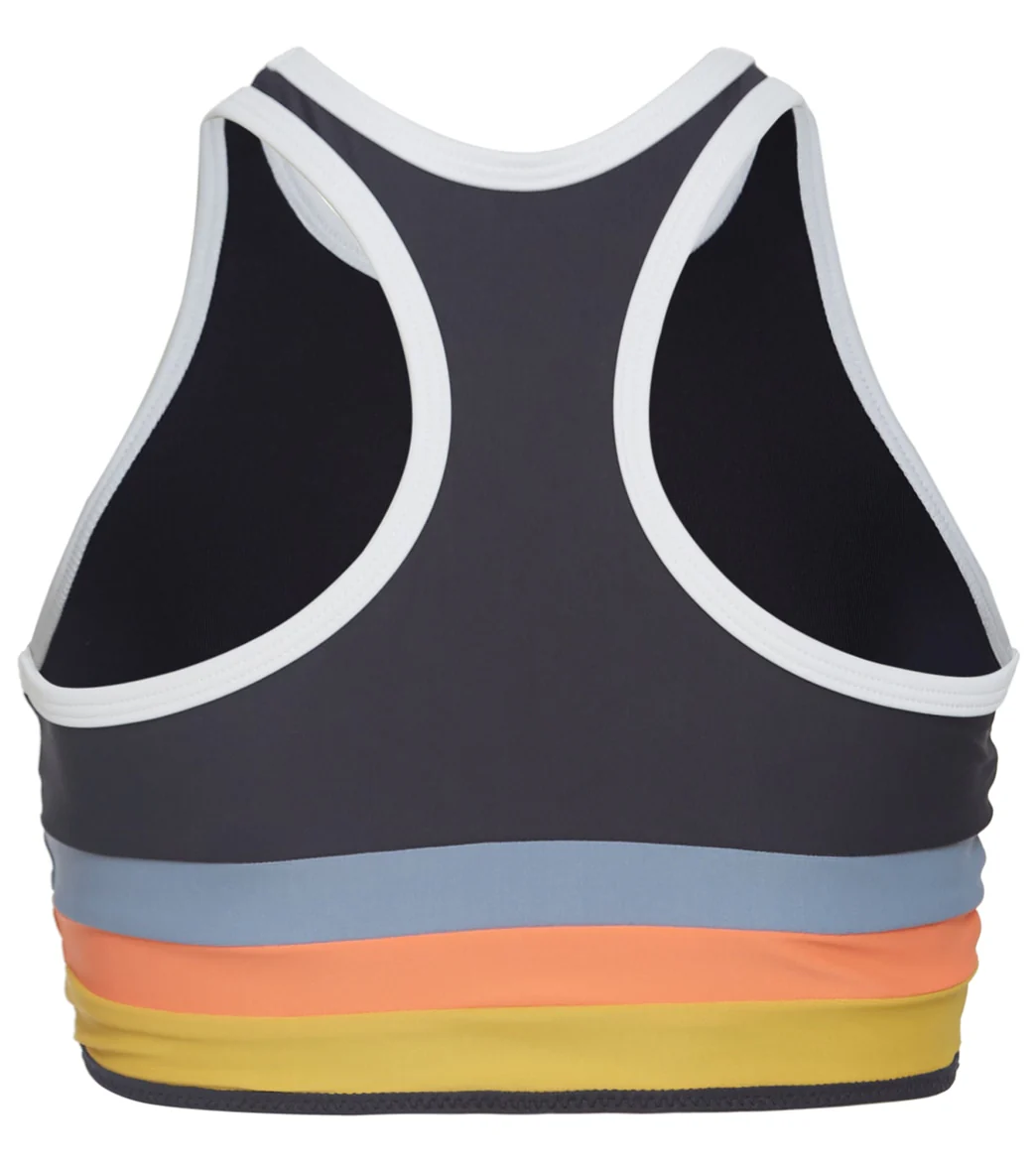 Rip Curl Girls' Melting Waves Crop Bikini Top (Big Kid) - Image 2
