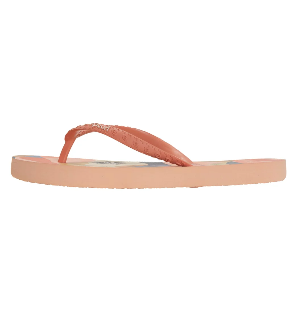 Rip Curl Girls' Melting Waves Girl Flip Flop (Big Kid) - Image 2