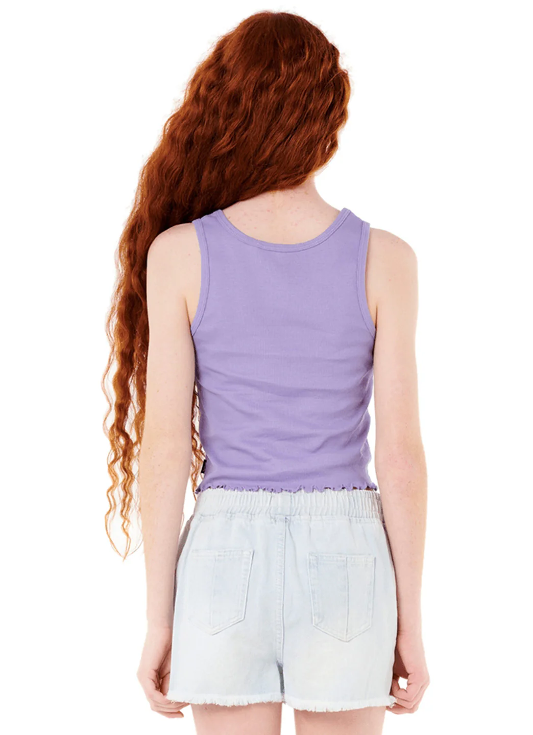 Rip Curl Girls' Neon Isles Rib Tank Top (Big Kid) - Image 4