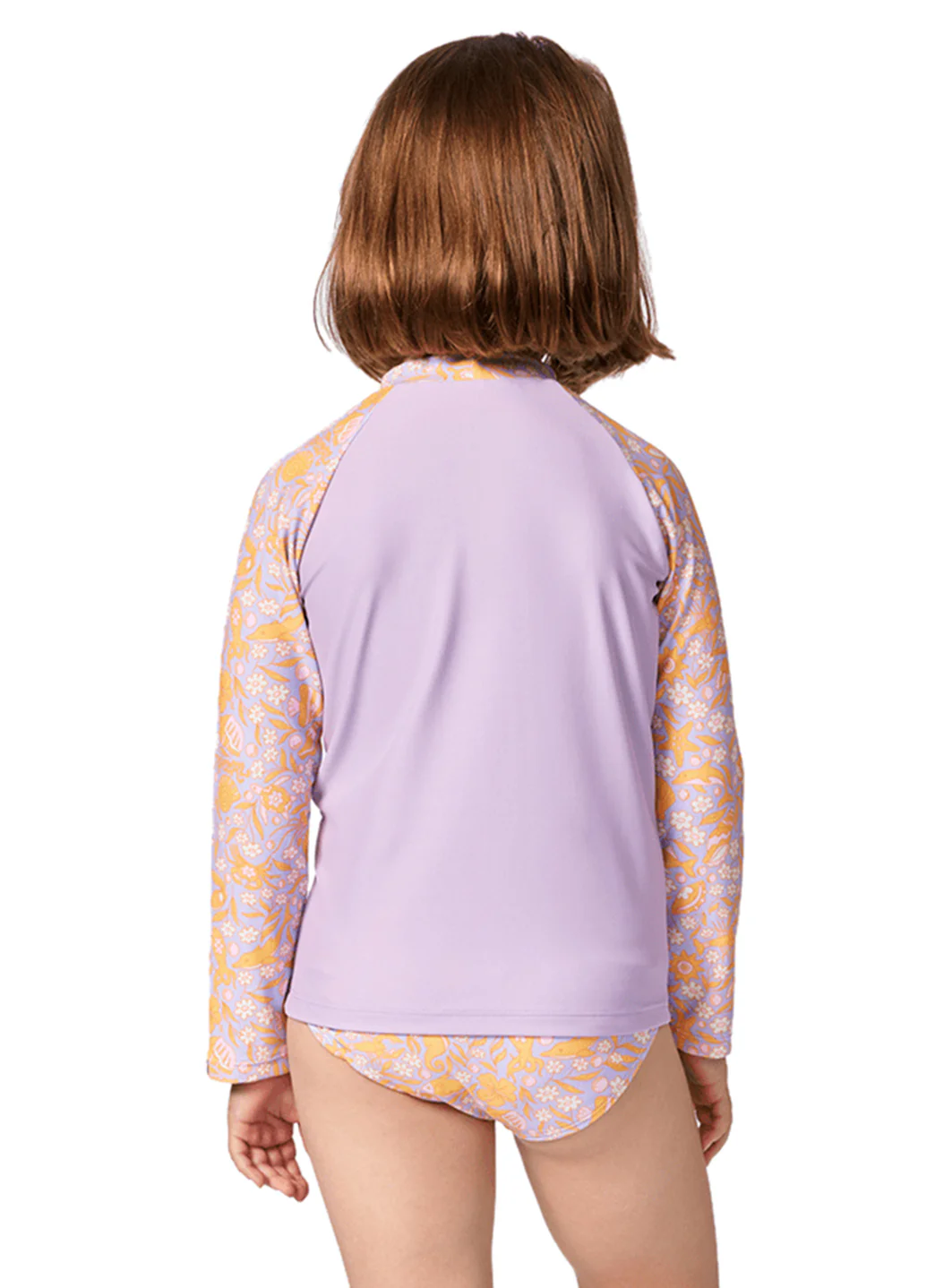 Rip Curl Girls' Rainbow Tide Long Sleeve Bikini Set (Toddler, Little Kid) - Image 4