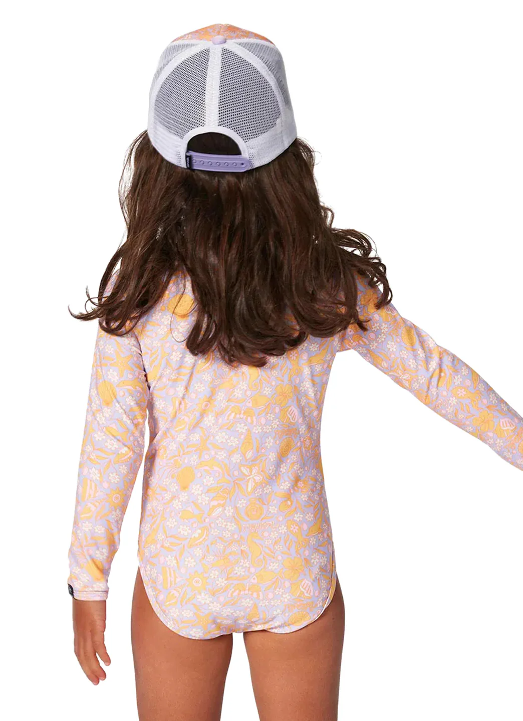 Rip Curl Girls' Rainbow Tide Long Sleeve Surfsuit (Toddler, Little Kid) - Image 3
