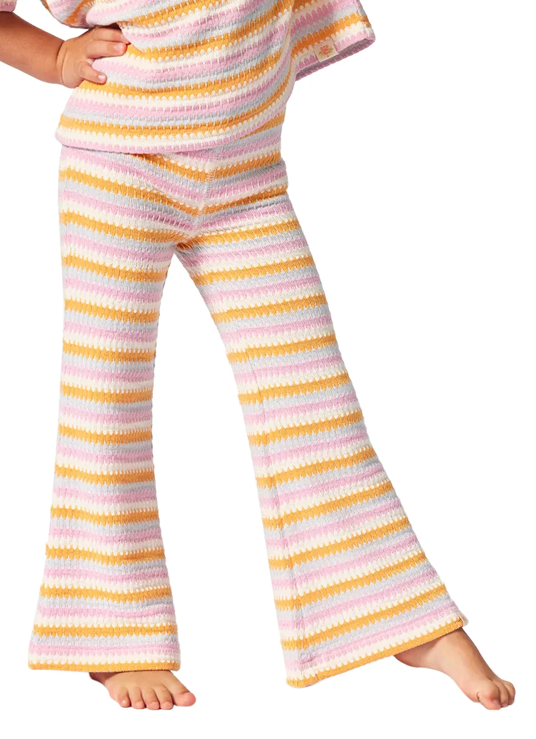 Rip Curl Girls' Rainbow Tide Stripe Pant (Toddler, Little Kid) - Image 4