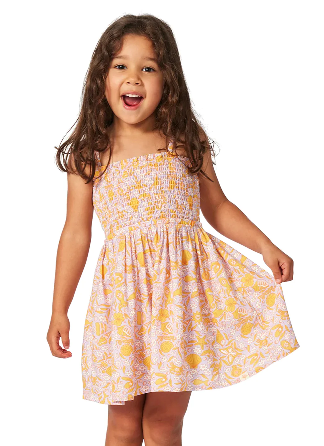 Rip Curl Girls' Rainbow Tide Woven Dress (Toddler, Little Kid) - Image 3