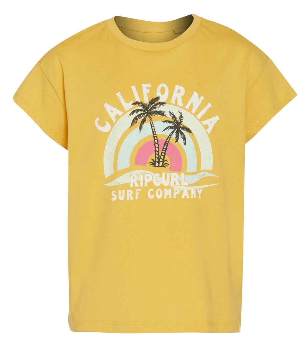 Rip Curl Girls' Sunny Paradise Crop Tee (Big Kid) - Image 8
