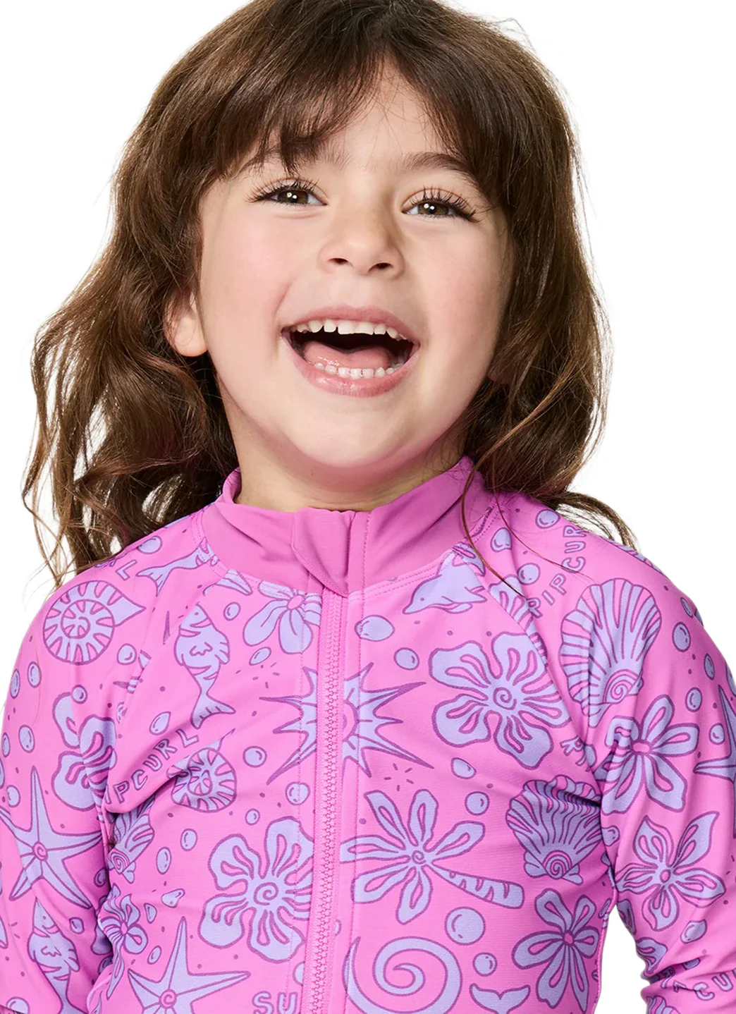 Rip Curl Girls' Sunshine Club Long Sleeve One Piece Surf Suit (Toddler, Little Kid) - Image 6