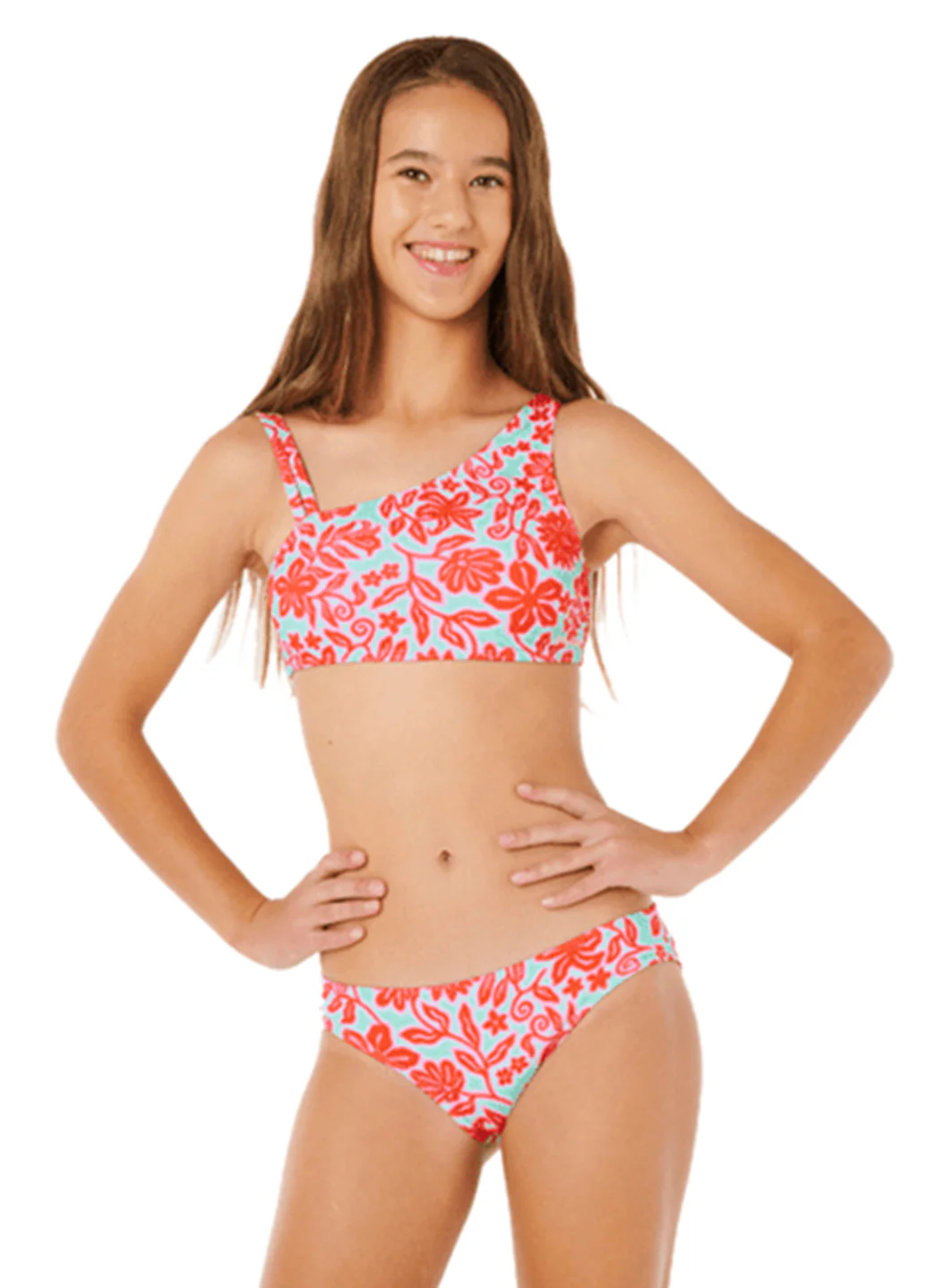Rip Curl Girls' Sunshine Squad Two Piece Bikini Set (Big Kid) - Image 6