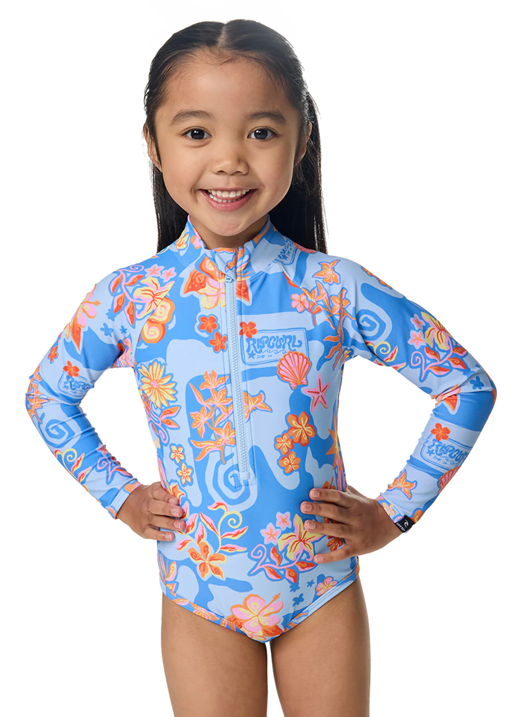 Rip Curl Girls' Surf Magic One Piece Surfsuit (Toddler, Little Kid) - Image 2