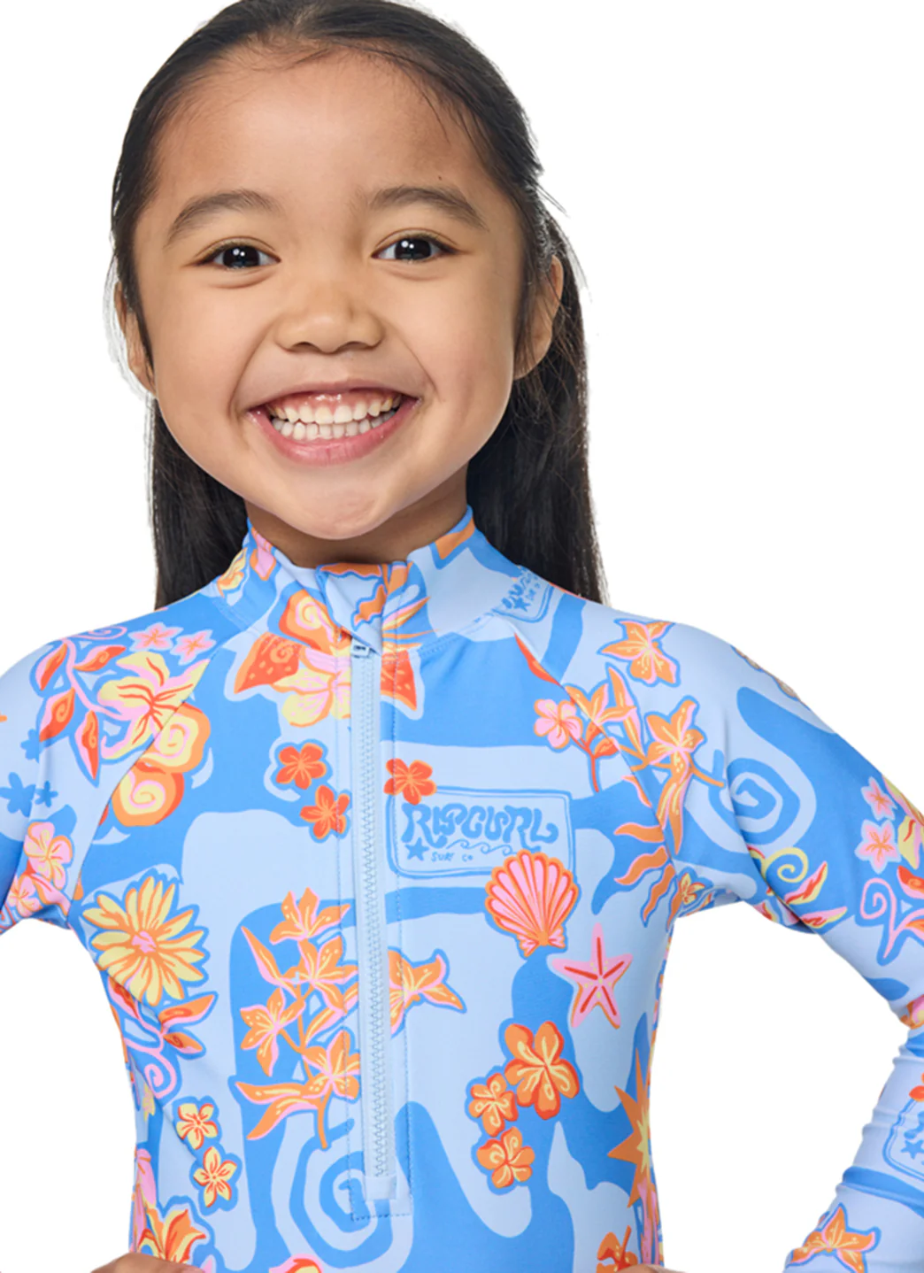 Rip Curl Girls' Surf Magic One Piece Surfsuit (Toddler, Little Kid) - Image 4