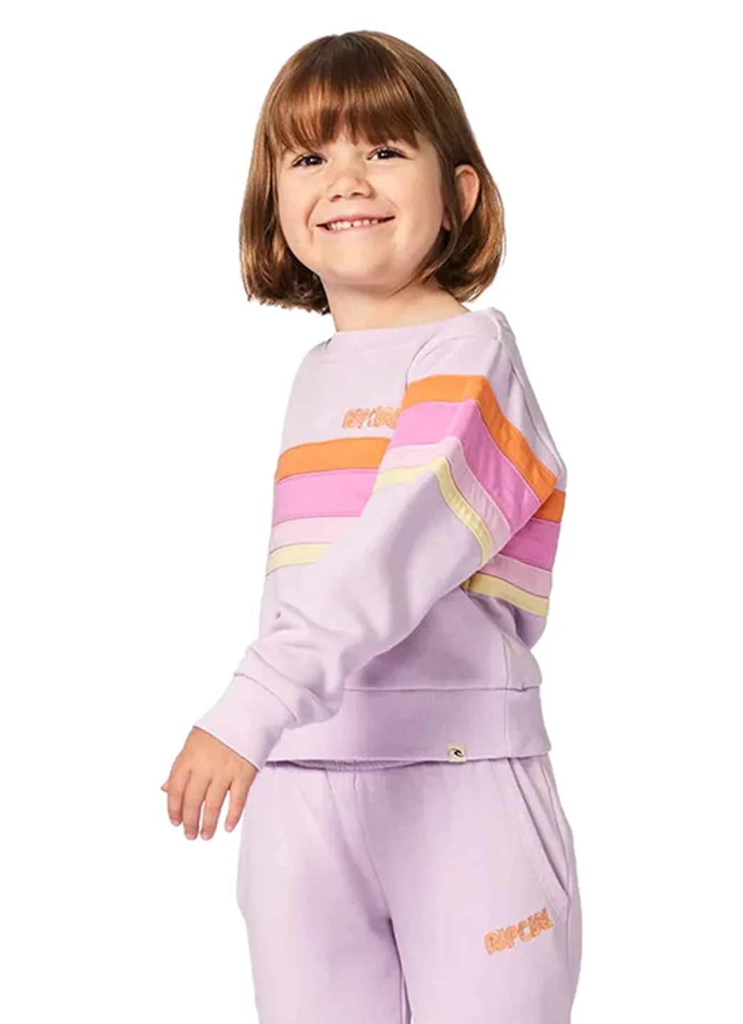 Rip Curl Girls' Surf Revival Crew Neck Sweatshirt (Toddler, Little Kid) - Image 2