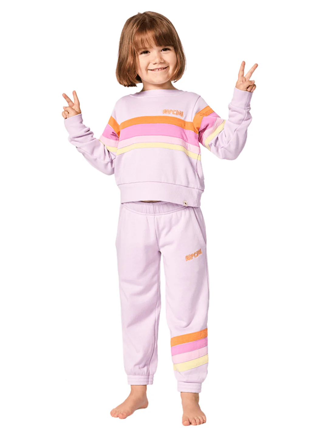 Rip Curl Girls' Surf Revival Track Sweat Pant (Toddler, Little Kid) - Image 5