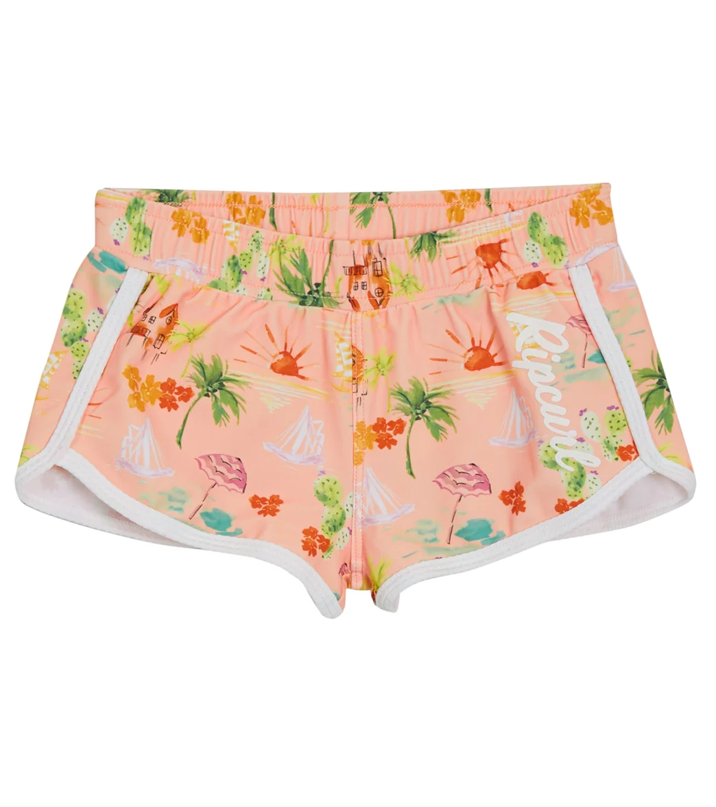 Rip Curl Girls' Vacation Club Board Shorts (Toddler, Little Kid) - Image 4