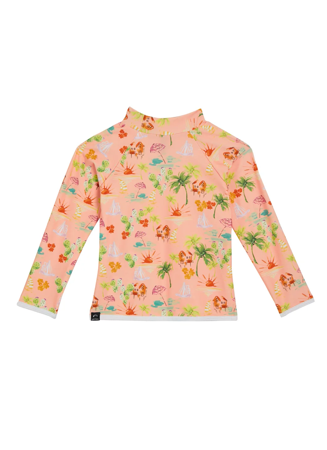 Rip Curl Girls' Vacation Club Long Sleeve Rashguard (Toddler, Little Kid) - Image 2