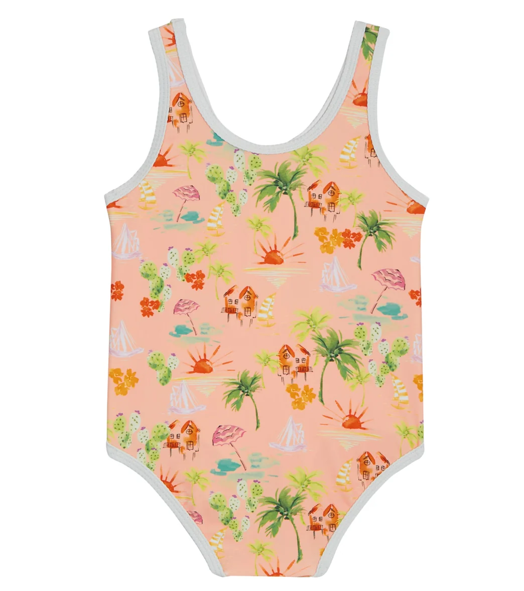Rip Curl Girls' Vacation Club One Piece Swimsuit (Toddler, Little Kid) - Image 2