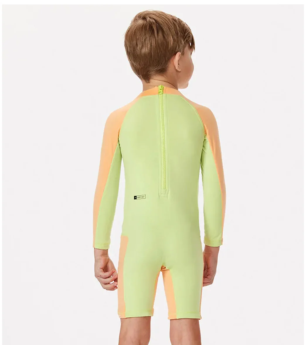 Rip Curl Kids'  Icons Uv Brushed Long Sleeve UPF 50 Sunsuit (Toddler, Little Kid) - Image 6