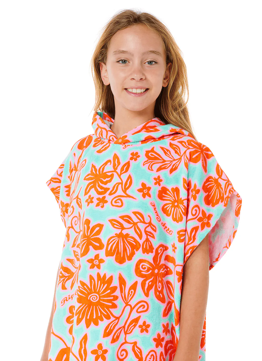 Rip Curl Kids' Mixed Cotton Hooded Changing Poncho (Big Kid) - Image 5