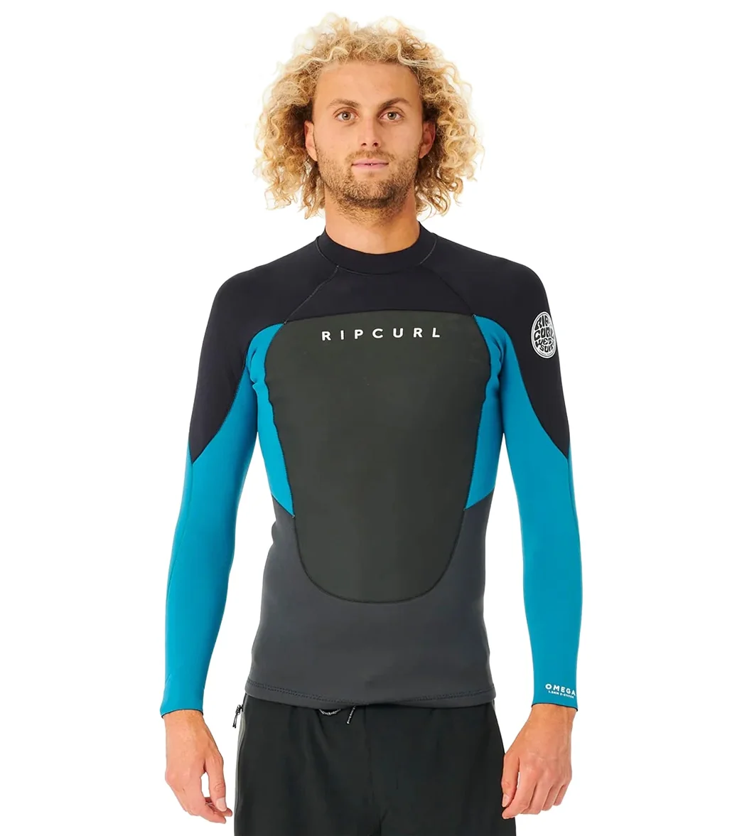 Rip Curl Men's 1.5mm Omega Zip Free Wetsuit Jacket - Image 11