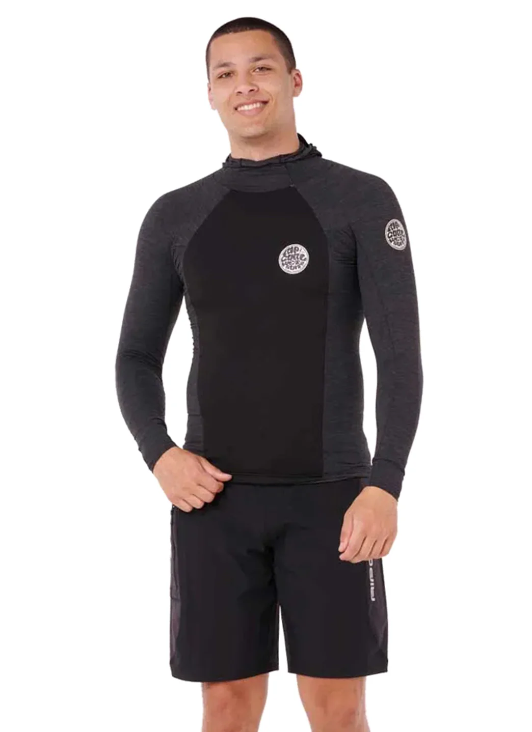 Rip Curl Men's 1.5mm Ultimate Search Long Sleeve Hooded Pullover Wetsuit Top