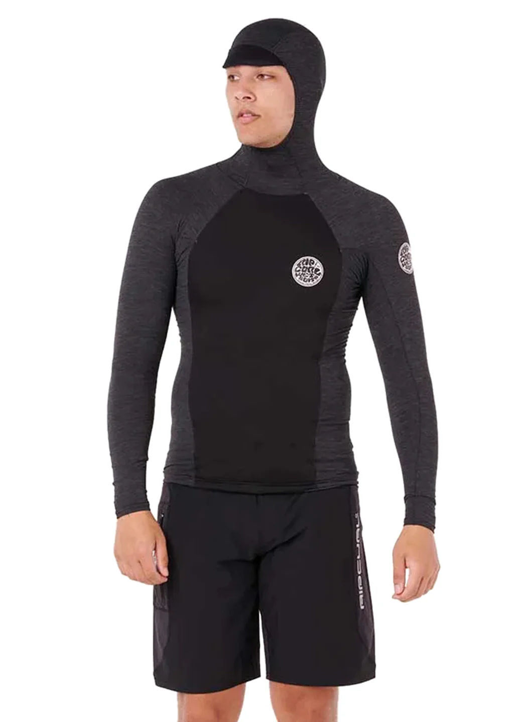 Rip Curl Men's 1.5mm Ultimate Search Long Sleeve Hooded Pullover Wetsuit Top - Image 6