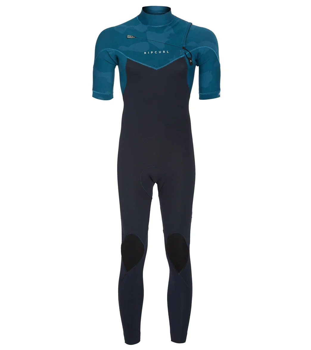 Rip Curl Men's 2/2mm Dawn Patrol Short Sleeve Chest Zip Fullsuit Wetsuit - Image 4