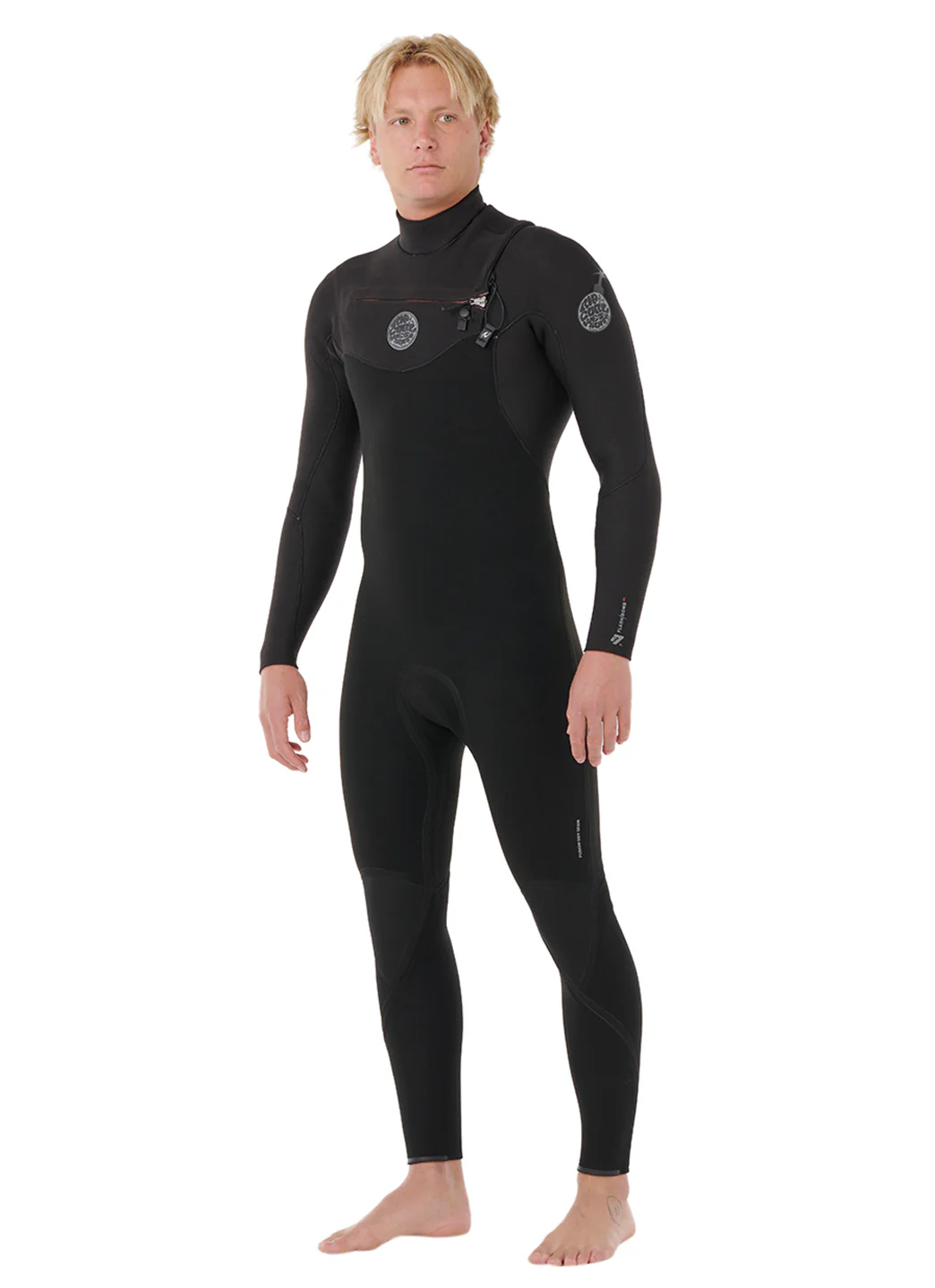 Rip Curl Men's 3/2 Flashbomb Chest Zip Fullsuit Wetsuit - Image 4