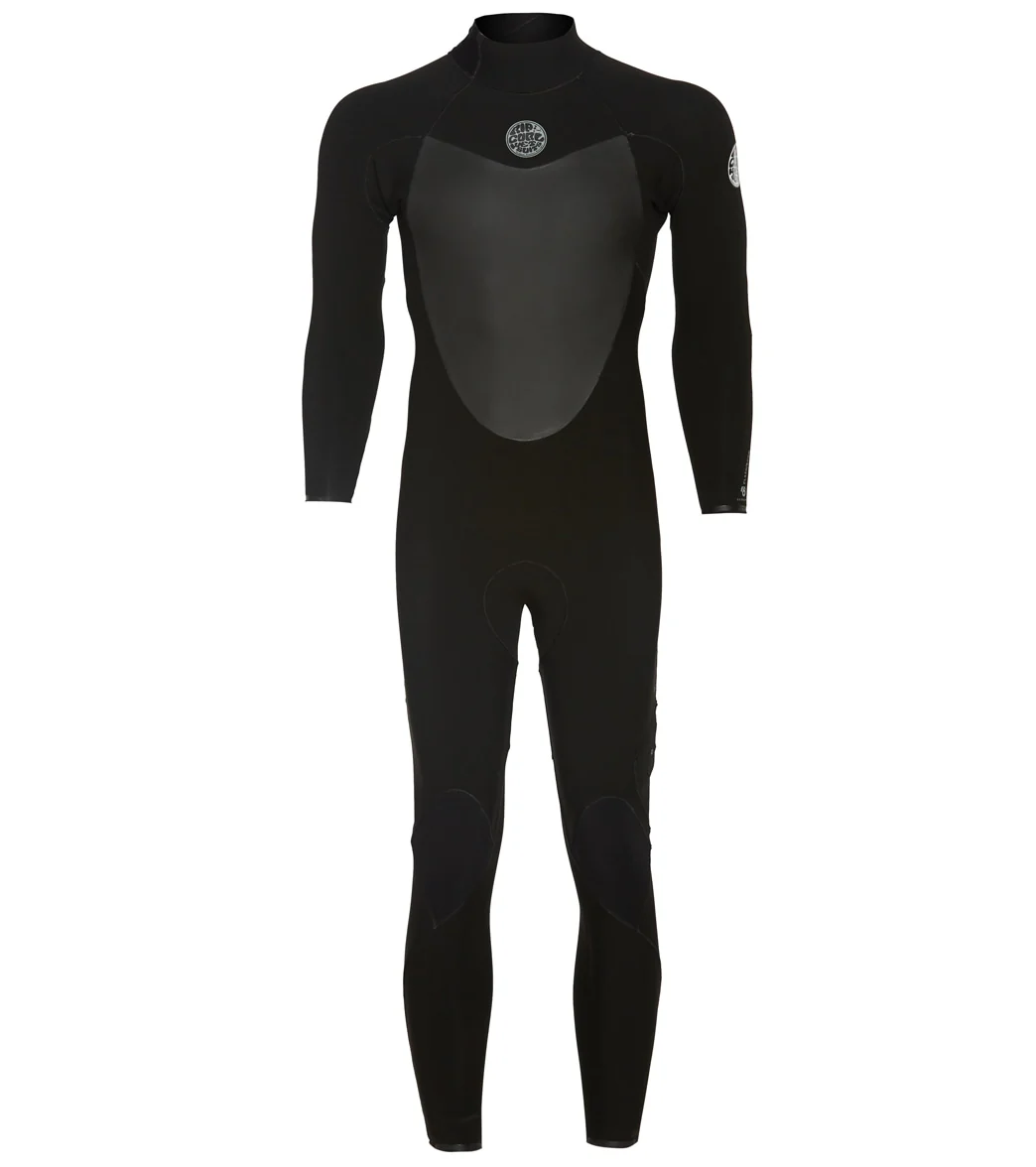 Rip Curl Men's 3/2mm Flashbomb Long Sleeve Back Zip Fullsuit Wetsuit - Image 4