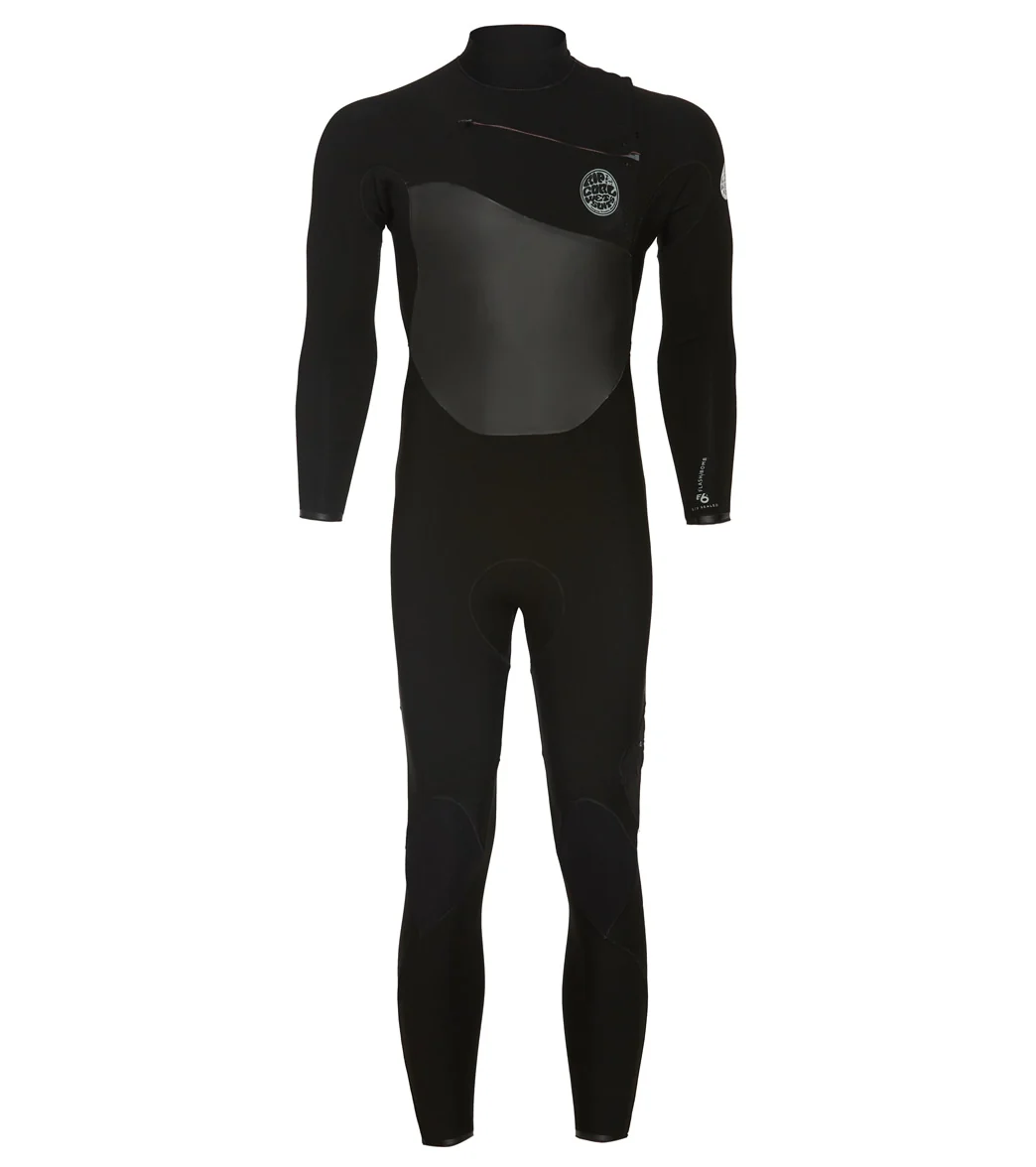 Rip Curl Men's 3/2mm Flashbomb Long Sleeve Chest Zip Fullsuit Wetsuit - Image 9